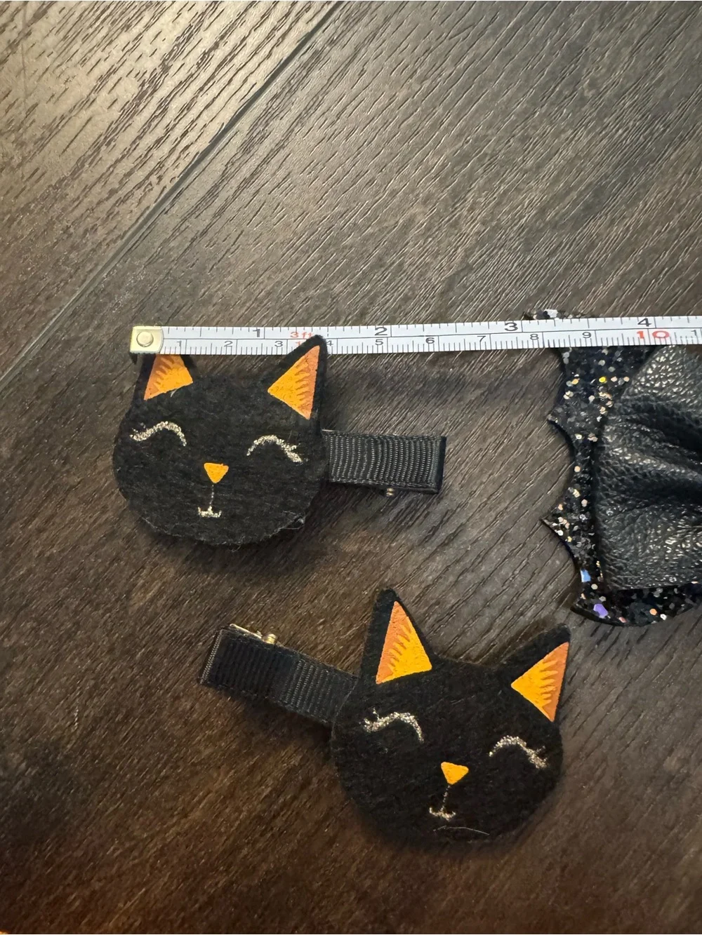 Halloween clip on hair bow bundle
